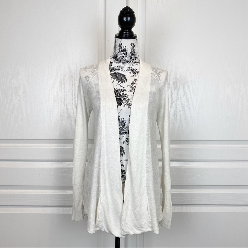 ANTHROPOLOGIE Angels of North Twist Back Cardigan